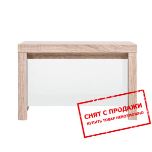 Тумба прикроватная Каспиан Дуб сонома/белый глянец...